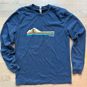 Next Level Apparel Stowe Graphic Long Sleeve Tee